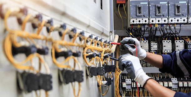 Professional Electrician technician working in Roxborough Park, CO